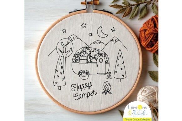 Download Happy Camper: Camping, Mountains, Scene - Happy Collection
