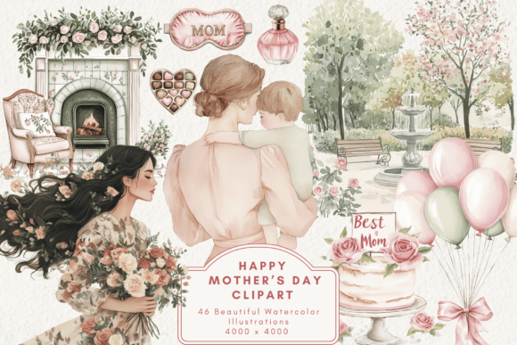 Download Happy Mother's Day Clipart - Happy Collection