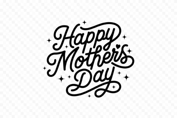 Download Happy Mothers Day SVG PNG Handwriting - Happy Collection