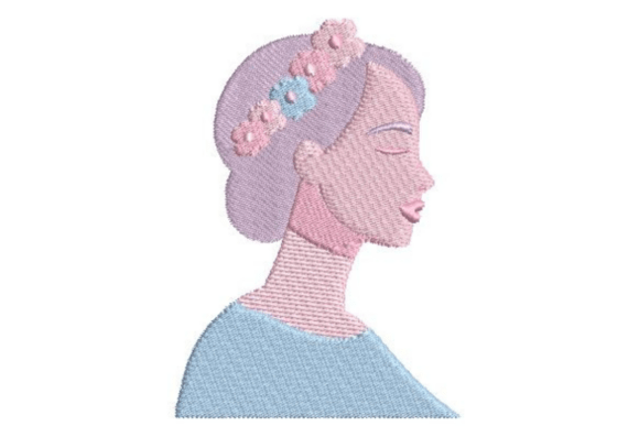 Download Floral Crown Feminine Silhouette - Mini Collection