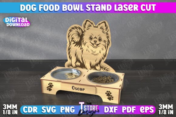 Download Dog Food Bowl Stand | Food Bowl Holder - Premium Resources