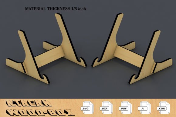 Download Photo, Dish Holder Display Cut Files 032 - Dish Collection