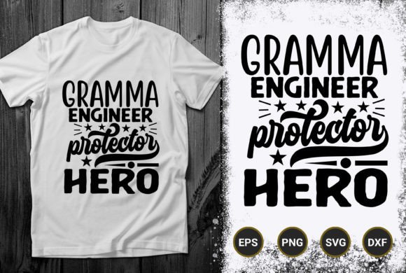 Download Gramma Engineer Protector Hero Design - Premium Resources
