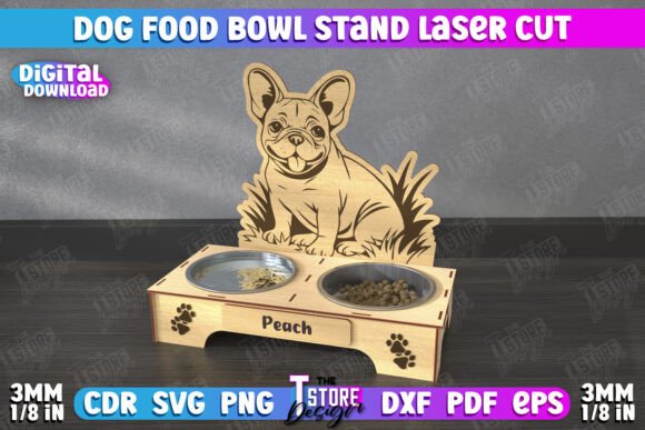 Download Dog Food Bowl Stand | Food Bowl Holder - Premium Resources